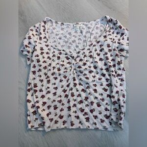 Floral Print Women's Top